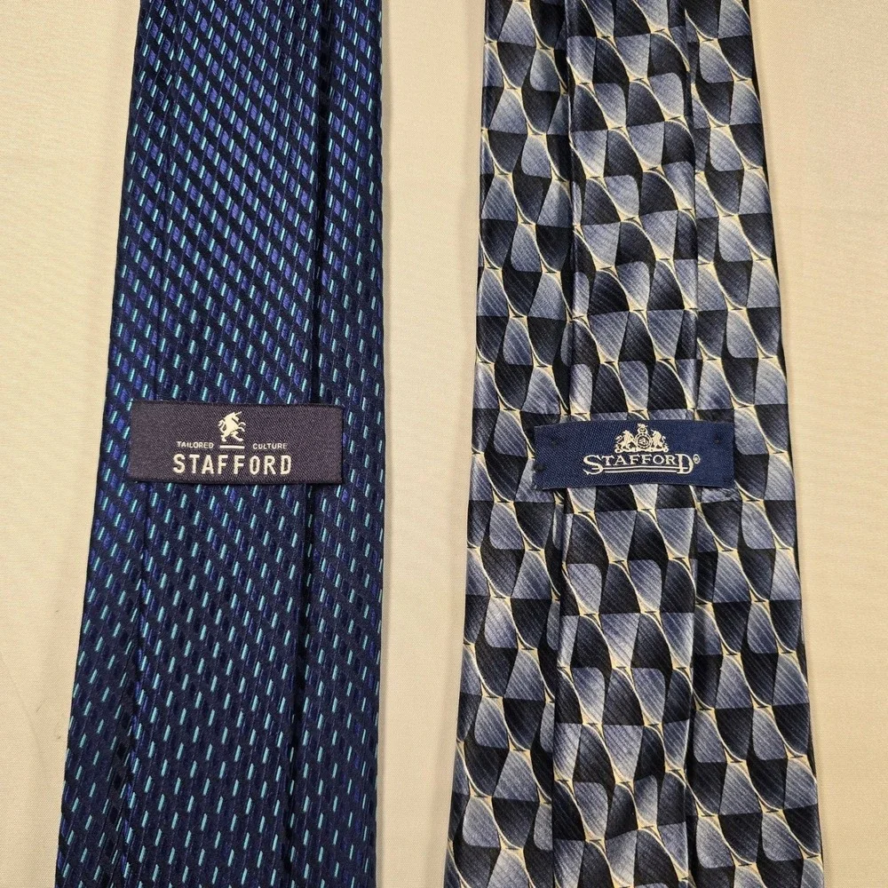Stafford silk necktie